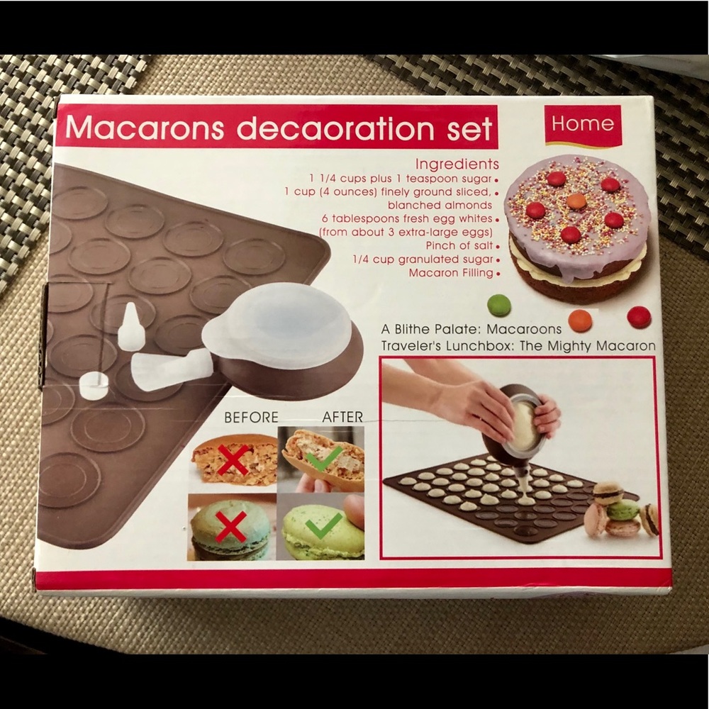 Macarons Decoration Set